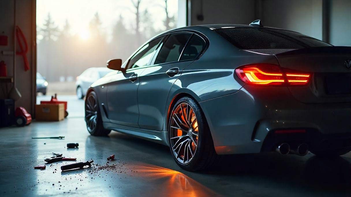 Pkw mit Getriebeschaden in einer Werkstatt in Hagen; Leitfaden zum fairen Verkauf.